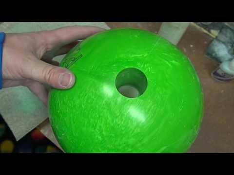 Learn How to Drilling and Installing Thumb Mold in a bowling ball