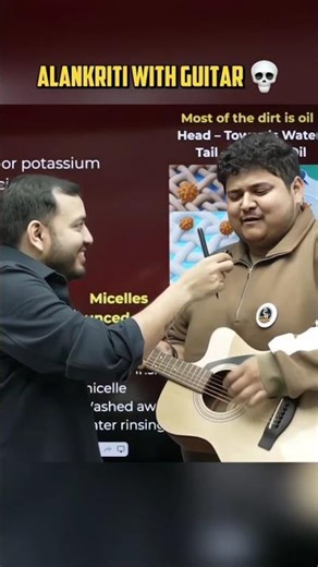 ALANKRITI PLAYING GUITAR 💀🔥 || Ft. Alakh Sir || #physicswallah #alakhsir