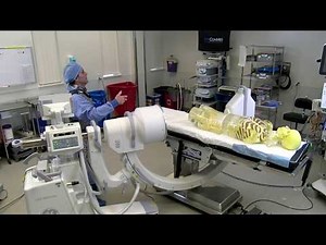 X Table Lateral Hip - Location of the Least Amount of Scatter