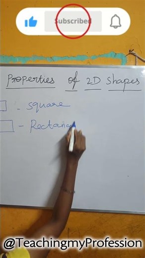 Properties of 2D shape in Tamil #shapes #teachingmyprofession
