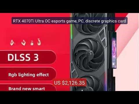 RTX 4070Ti Ultra OC esports game, PC, discrete graphics card — Top Rated 2026 | Buy Now!