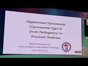 Hepatorenal Tyrosinemia Tyrosinemia Type I: From Pathogenesis to Precision Med Prof Hanaa El-Karaksy