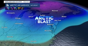 An arctic air mass ahead...