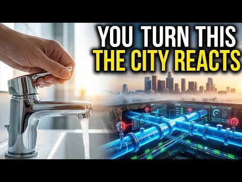What Really Happens When You Turn On the Tap? - Inside A The Water System