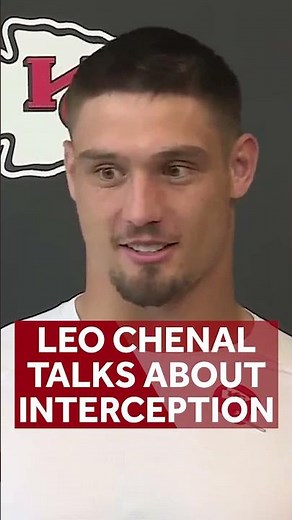 Chiefs’ Leo Chenal talks about highlight interception during 37-20 win over Baltimore #Chiefs