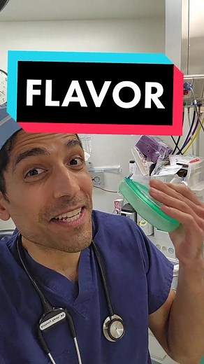Replying to @preppy_baby03 What's my favorite flavor? 👇 #anesthesia #surgery #bts #medicalhumor