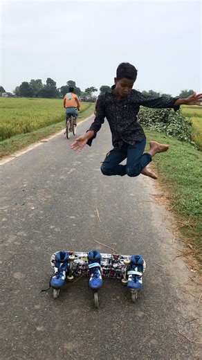 nlineskating skater #rollerskating #trendingshorts 😱🛼😂