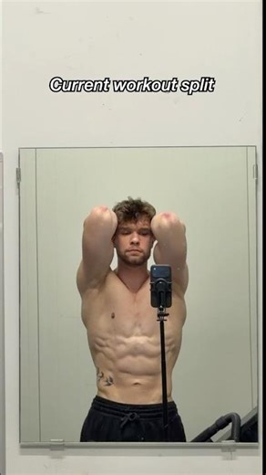 Current workout split. See description down below for extra explanation :)