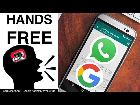 Send WhatsApp Voice Messages Using Google Assistant (Voice to Text message)