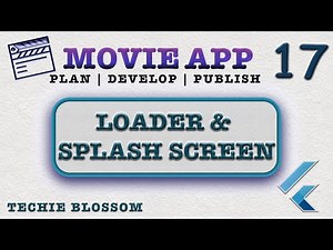 Complete Flutter App Course | Flutter Pro Tutorial | Loader & Splash Screen (17)