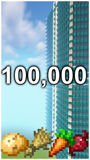 MEGA Minecraft Auto Crop Farm - Tower One