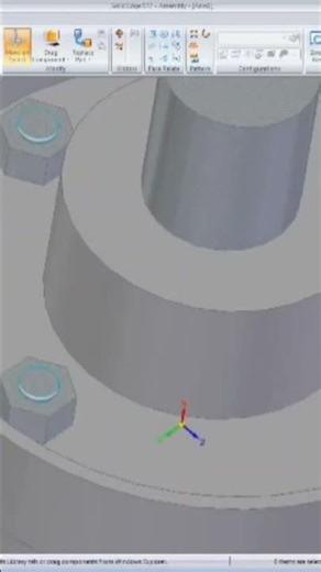 Flange Coupling Assembly in Solid Edge | Tutorial for Beginners