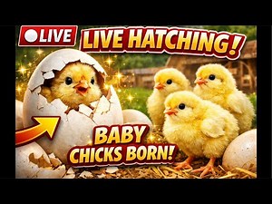 LIVE Hatching! Beautiful Baby Chicks Coming Out of Eggs 🥚 | Nature Miracle