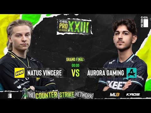 /MN/ NATUS VINCERE vs AURORA GAMING - ESL PRO LEAGUE S23 - GRAND FINAL