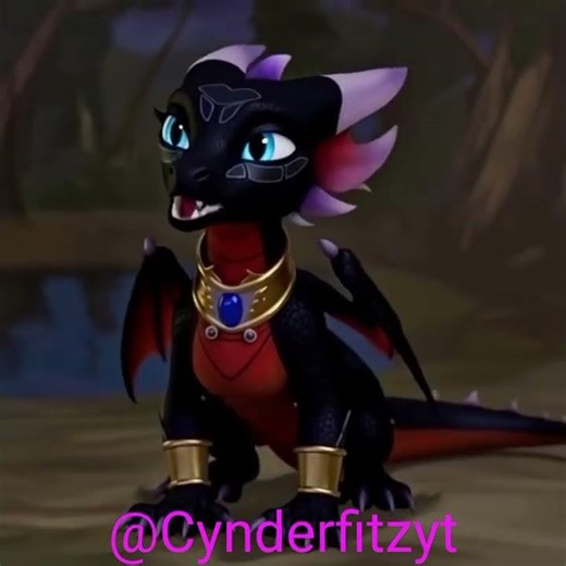 Cynder's awkward time 🥰🖤