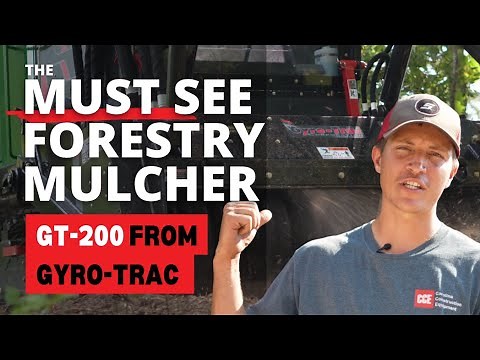 GT 200 Dedicated Forestry Mulching Unit from Gyro-Trac - Power, Precision & Performance
