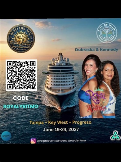 ROYAL Y RITMO Joins Beso Del Sol Dance Cruise 2027!