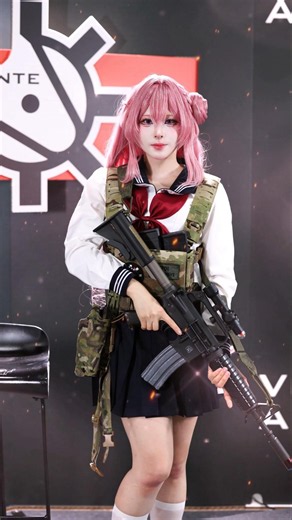 멋쁨 주의 ⚠️💖 #shorts #volanteairsoft #댱이 #dyangyi #cosplay #コスプレ #4k