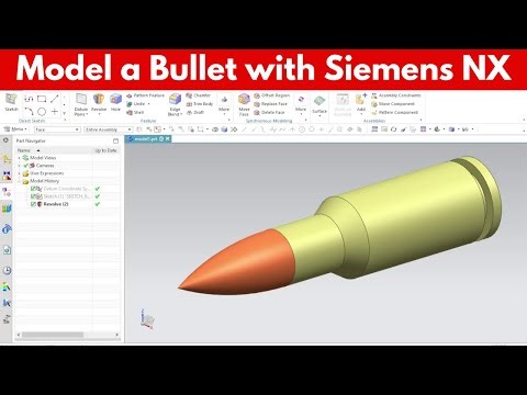 How to model a Bullet using SolidWorks (Step-by-step tutorial)