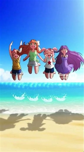 Doki Doki Girls at the Beach