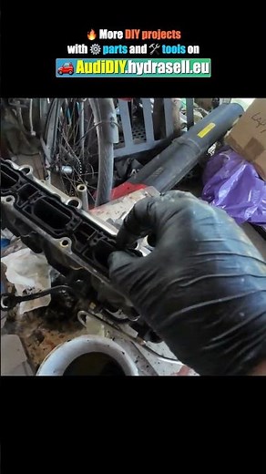Zip Ties Intake Valves and Manifold Cleaning #tfsi #tsi #audi