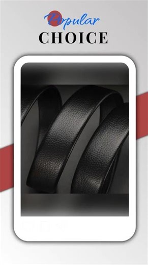 Men’s Luxury Automatic Buckle Leather Belt – Gold Waist Buckle with Rhinestones