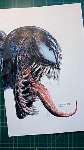 Tutorial de Dibujo Realista de Venom en YouTube