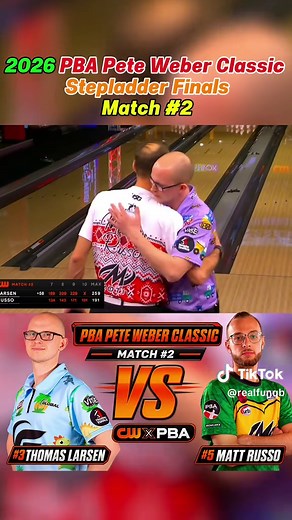 2026 PBA Pete Weber Classic Stepladder Finals - Match 2 #pba #sports #highlights #bowlingtiktok #bowling