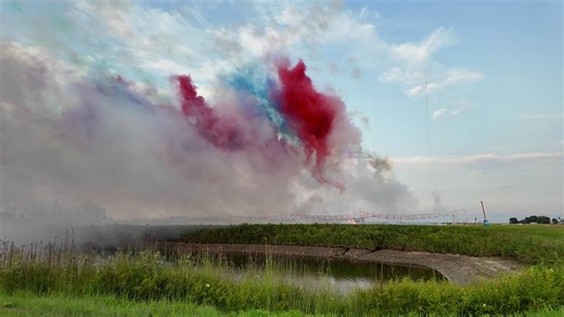 A look back at the Pyrotechnics Guild International (PGI) 2025 where many of our daytime Professional Use Only items were featured in a Mascleta. We have added in the item information to the video. We also have lots of other smoke items with EX and CE that we currently ship all around the world. There are too many hours in the day being wasted, so plan your next event to have some fun during the day!! | Dominator Fireworks