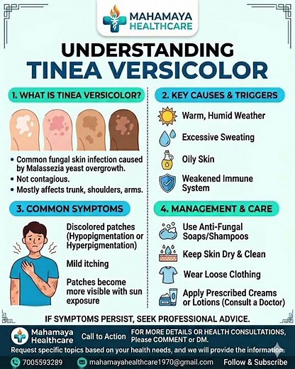 ​✨ What is Tinea Versicolor? Understanding Your Skin ✨