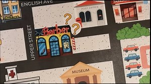 Map Of A Small Town - Read The Map & Follow The Directions