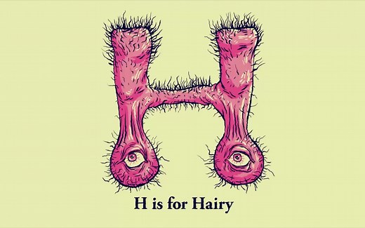 【动画字母】听说这些字母在万圣节才会出现哦~~|动画学术趴