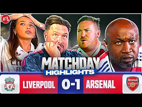 Szoboszlai Free Kick Defeats Arsenal | Liverpool 1-0 Arsenal Highlights