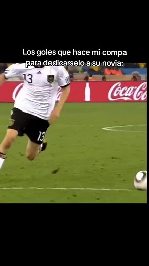 Mi compa todo un romántico con los goles 😎💯 #goles #romantico #dedicar #novia #thomasmüller #legend