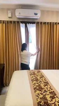 First checking make up room in housekeeping hotel