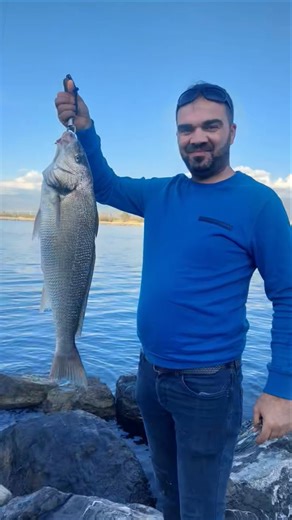 Kıyıdan dev balık avı buna derim