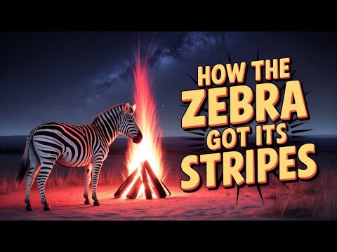 How the Zebra Got Its Stripes | Magical African Folktale for Kids & Families