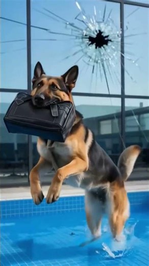 This Brave K9 Dog Saved The Whole Passengers From Disaster