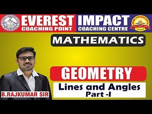 Lines And Angles Free Class | SSC CGL CHSL MTS CPO STENO NTPC 2021 Geometry Concepts by Rajkumar Sir