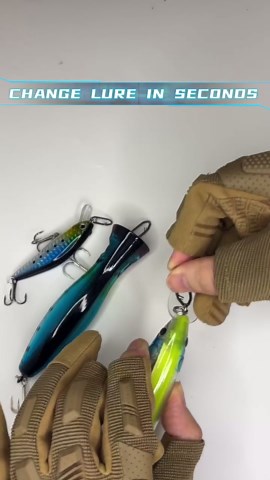 Fishing Power Speed Clips, 270pcs Fishing Speed Clips Stainless Steel High Strength Fishing Power Clip Quick Change Fishing Lure Snap Tackle for Crankbait Popper Lures