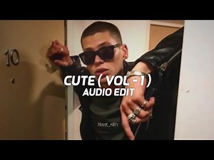 cute ( vol - 1 )「edit audio」