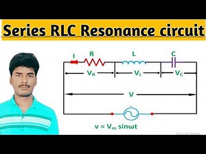 Resonance of RLC series Circuit || Series RLC Resonance circuit #networktheory