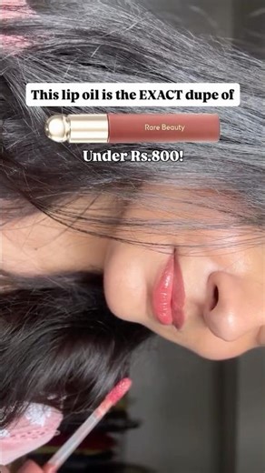 Rare beauty lip oil dupe!!!