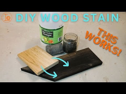 DIY: Make Cheap Fast Wood Stain