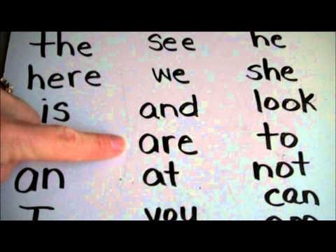 Learn to Read: Sight Words