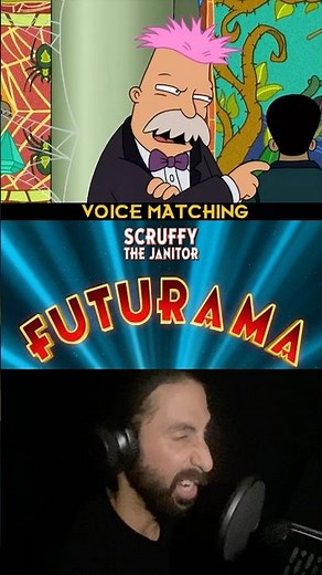 Scruffy’s solitary sagacity 🗣️🎙️#VoiceActor #VoiceOver #Cartoon #Impression #Futurama