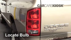 Reverse Light Replacement 2005 Dodge Ram 2500 Laramie 5.9L 6 Cyl. Turbo Diesel Crew Cab Pickup (4 Door)