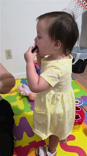 She plays the harmonica