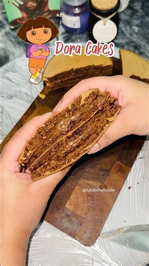 Dora Pan-Cakes 🥞#viral #trending #shorts #doracake #pancakes #chocolatepancakes #doracakes