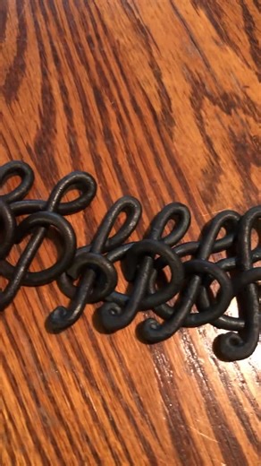 Hand Forged Hand Made Music Note Treble Clef Key Chain - Etsy